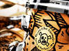 Chad Smith’s Pearl drumkit gets a tattoo